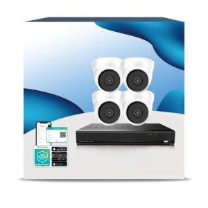 DFRT-4PK1TW5MP 4 5MP Dome TVI Package White1TB